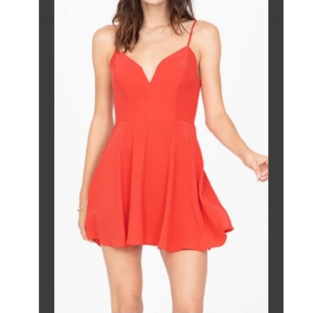 Amanda Uprichard Clement silk mini dress